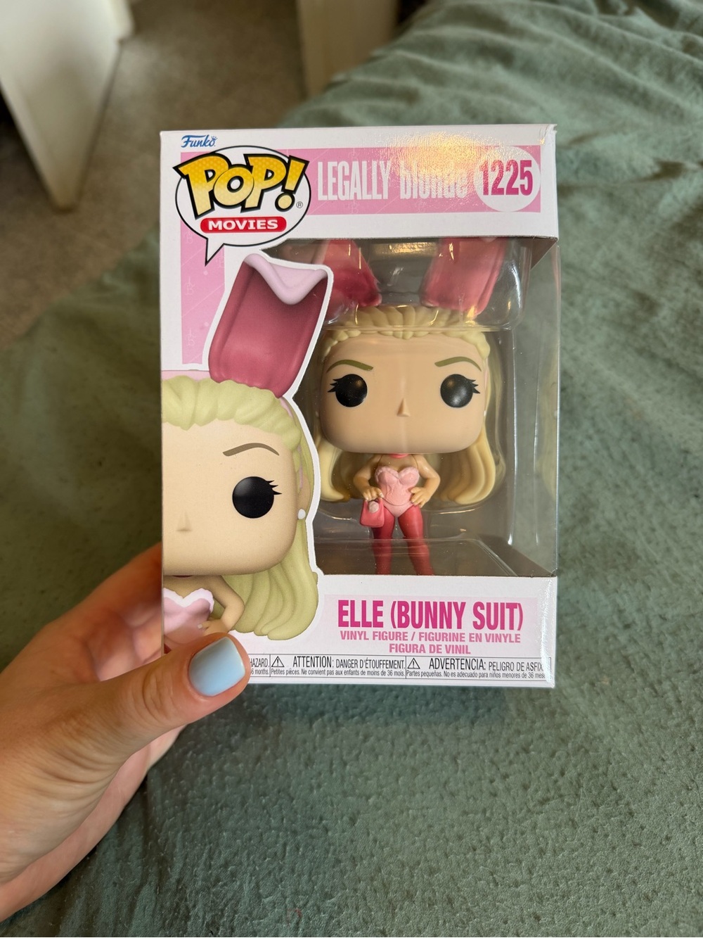 Funko Pop! Elle (Bunny Suit) Vinyl Figure - Pink, Blonde